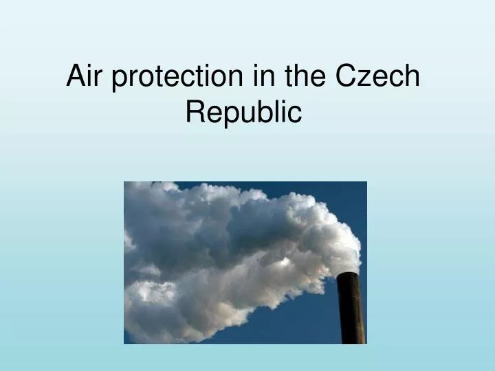 air protection in the czech republic