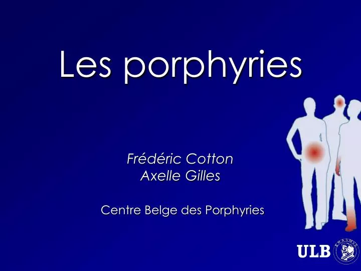 les p orphyries fr d ric cotton axelle gilles centre belge des porphyries
