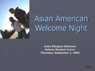 Asian American Welcome Night