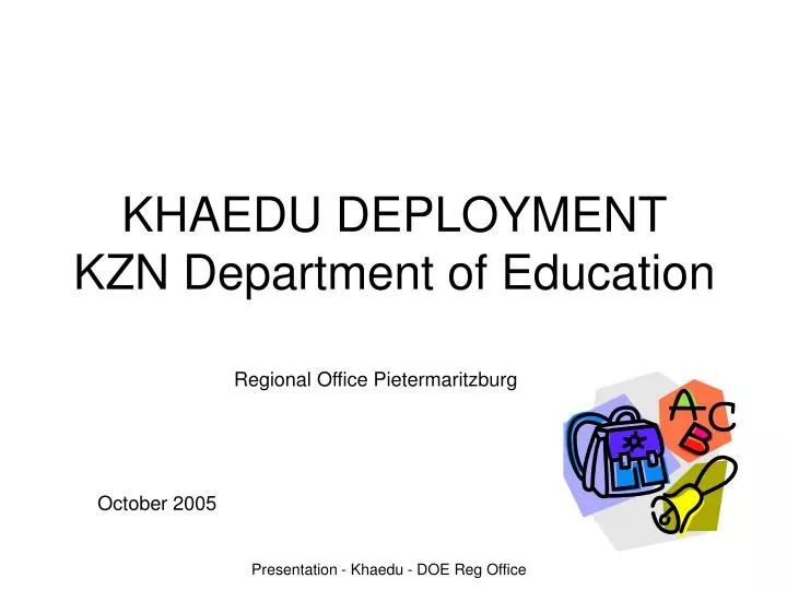 khaedu deployment kzn department of education