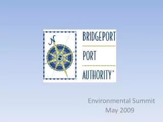 Environmental Summit May 2009