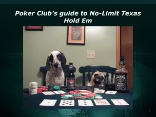 Poker Club’s guide to No-Limit Texas Hold Em