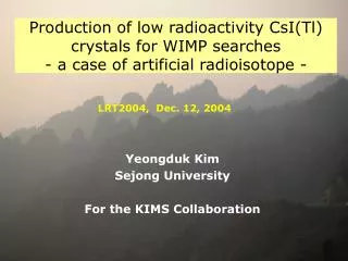 Production of low radioactivity CsI(Tl) crystals for WIMP searches - a case of artificial radioisotope -