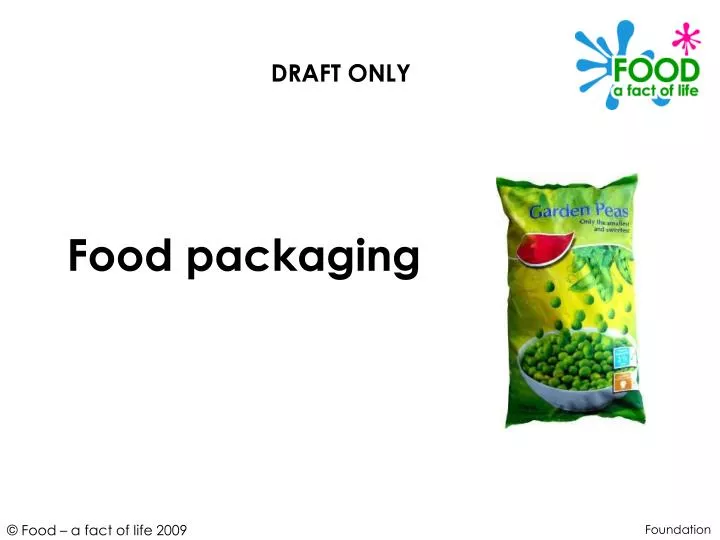 food packaging