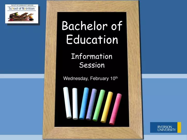 bachelor of education