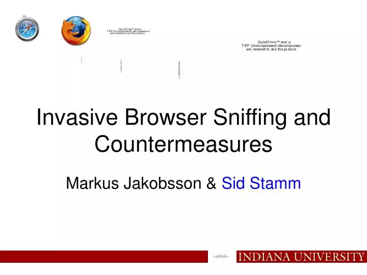 invasive browser sniffing and countermeasures