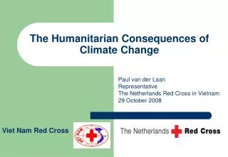 The Humanitarian Consequences of Climate Change