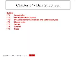 Chapter 17 - Data Structures