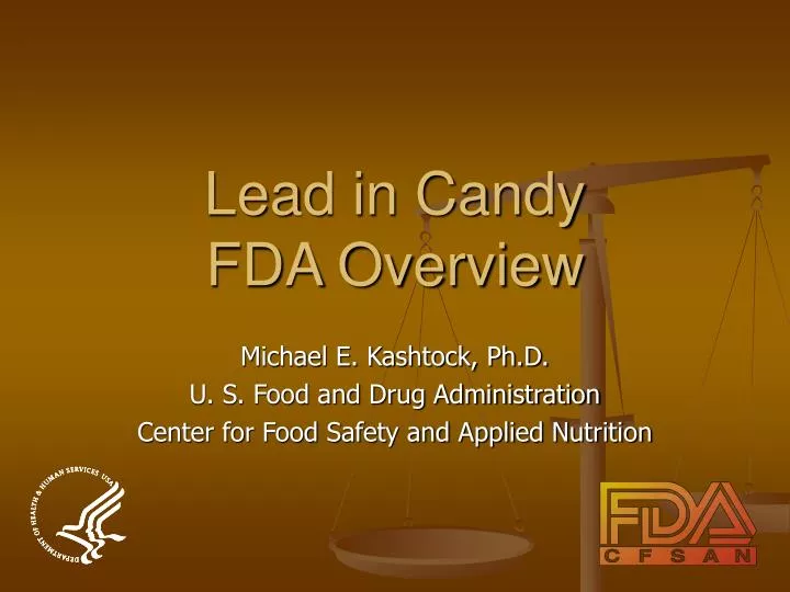 lead in candy fda overview