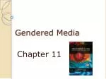 Gendered Media - slide 1