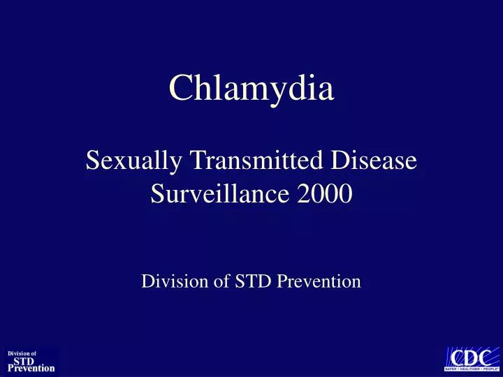 chlamydia sexually transmitted disease surveillance 2000