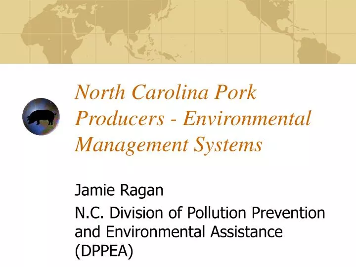north carolina pork producers environmental management systems