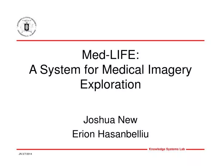 med life a system for medical imagery exploration