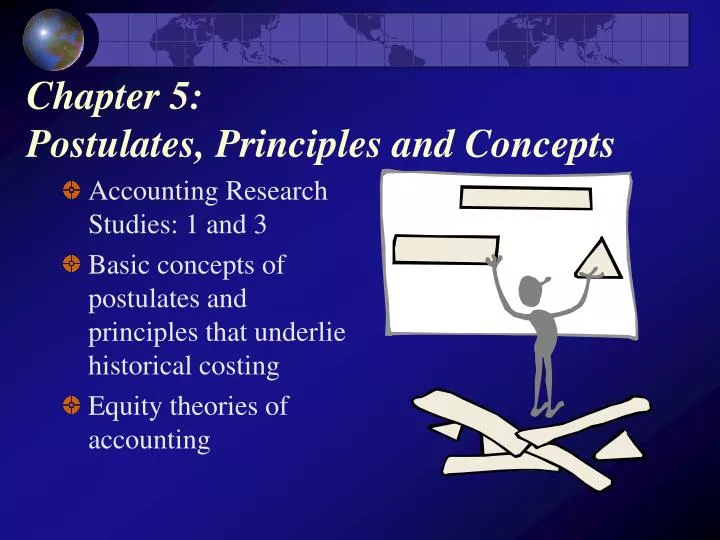 chapter 5 postulates principles and concepts
