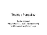Theme : Portability - slide 1