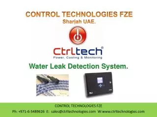 Water Leak Detection for Server Room & Datacenter.