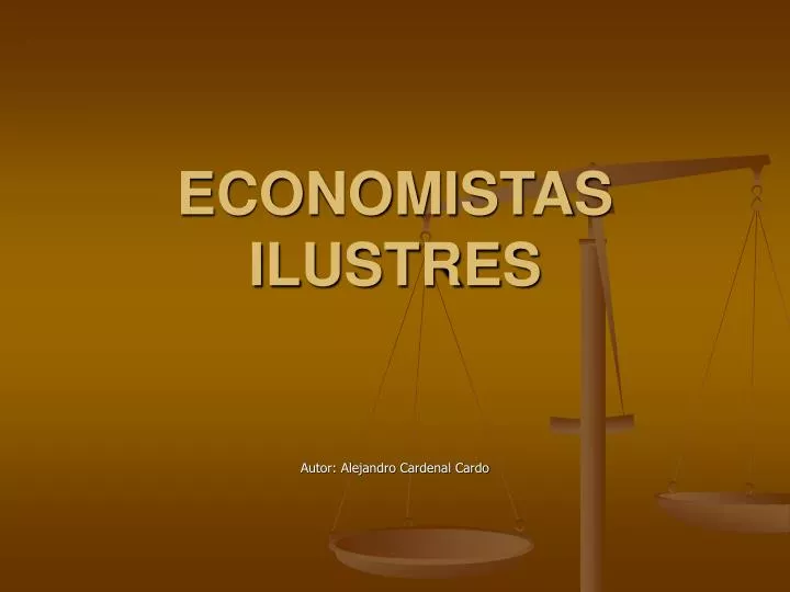 economistas ilustres