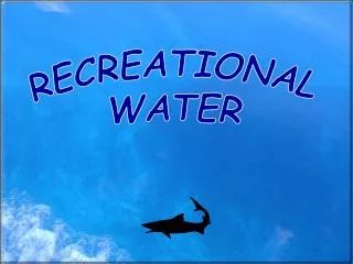 RECREATIONAL WATER