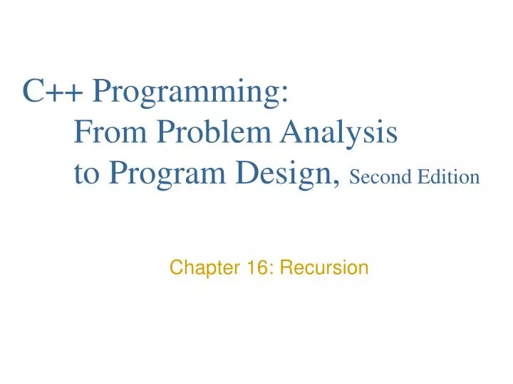 c programming from problem analysis to program design second edition
