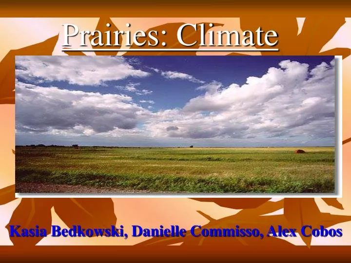 prairies climate