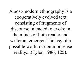 The condition of modernity was dominated by: