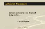 Internal Transfers - slide 1
