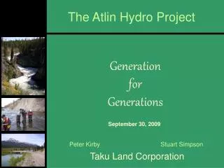 The Atlin Hydro Project