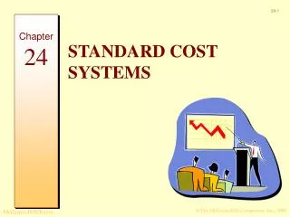 STANDARD COST SYSTEMS