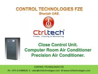 Close Control unit. CCU. CRAC. Precision Air Conditioner.
