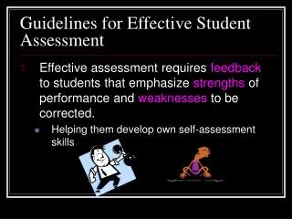 Guidelines for Effective Student Assessment