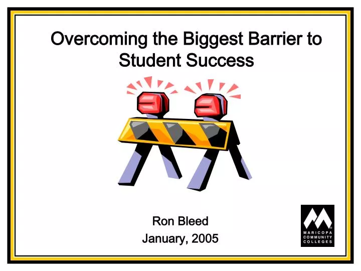 overcoming the biggest barrier to student success