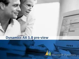 Dynamics AX 5.0 pre-view