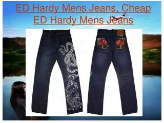 ED Hardy Mens Jeans