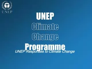UNEP Climate Change Programme