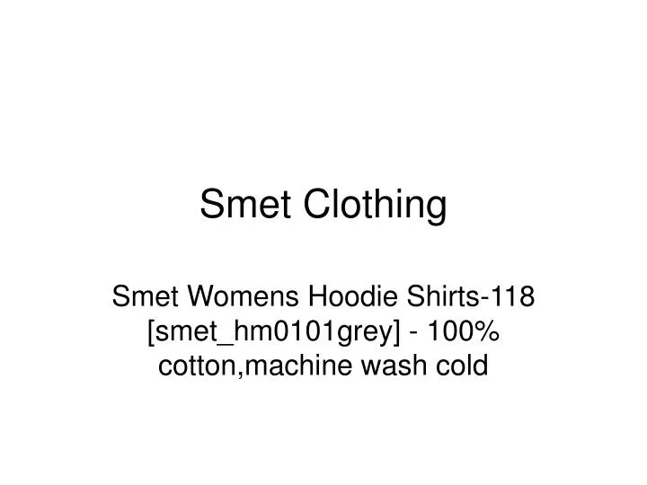 smet clothing