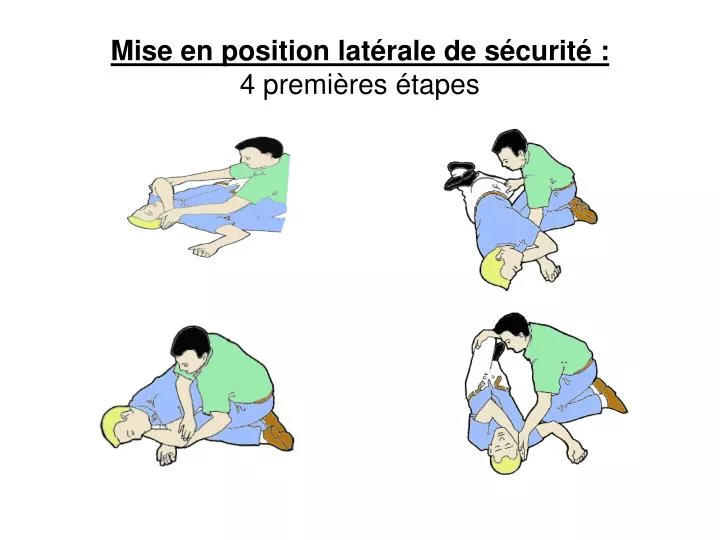 mise en position lat rale de s curit 4 premi res tapes