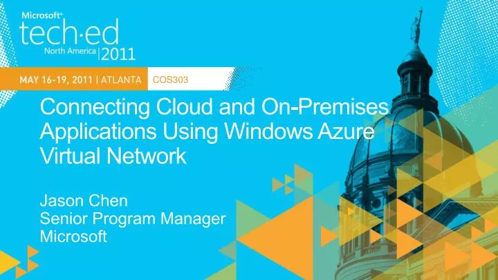 connecting cloud and on premises applications using windows azure virtual network