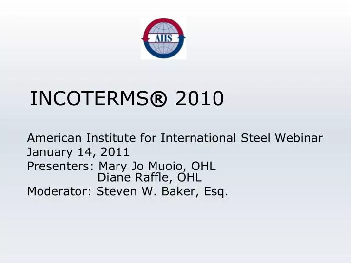 incoterms 2010