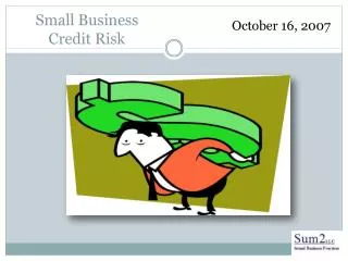 Small Business Credit Risk