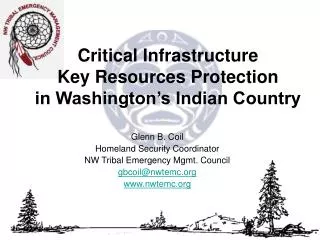 Critical Infrastructure Key Resources Protection in Washington’s Indian Country
