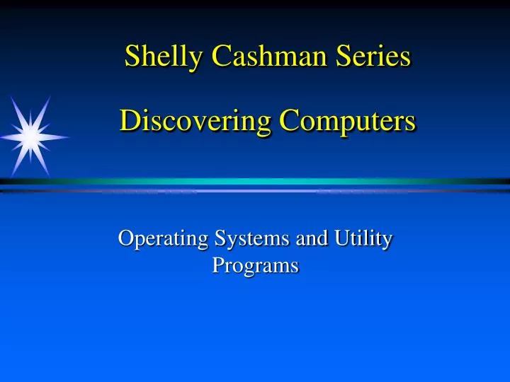 shelly cashman series discovering computers