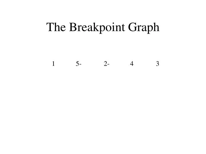 the breakpoint graph