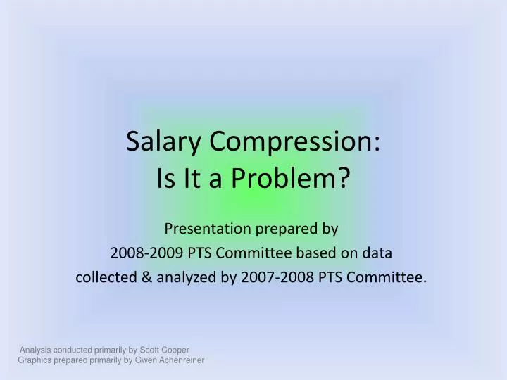 salary compression is it a problem