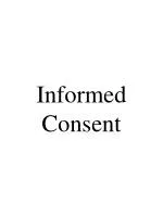 Informed Consent - slide 1