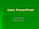 Intro PowerPoint