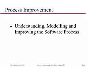 PPT - Process Management and Process Oriented Improvement Programs ...