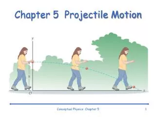 Chapter 5 Projectile Motion