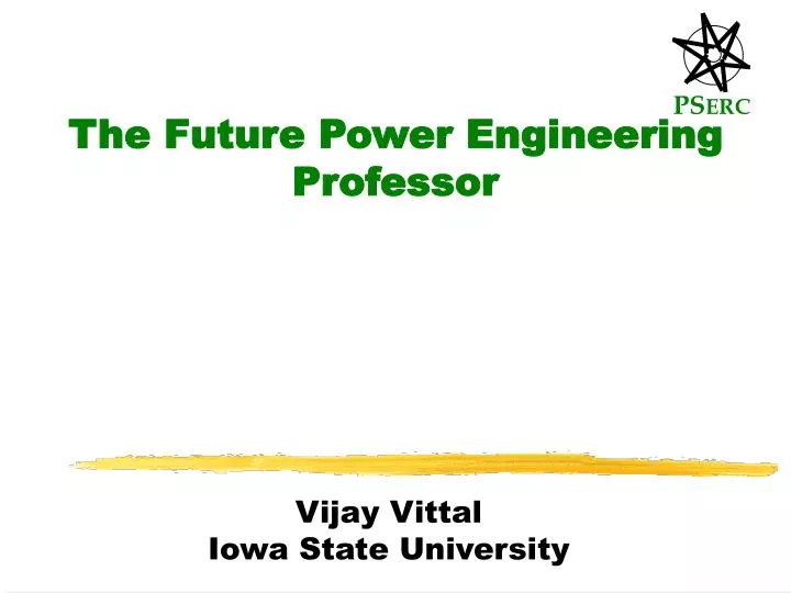 vijay vittal iowa state university