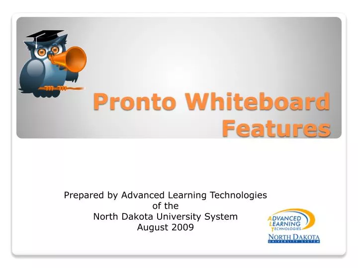 pronto whiteboard features