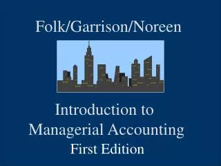 Folk/Garrison/Noreen